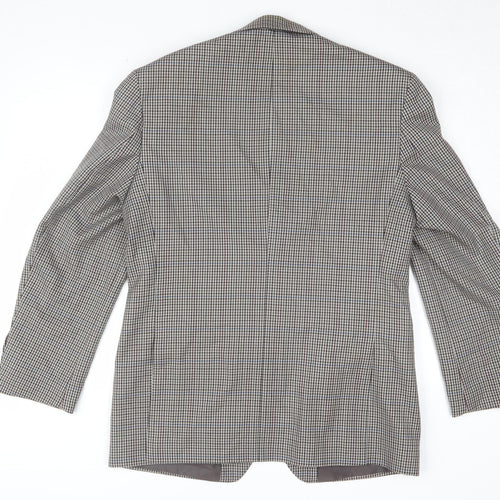 Scott International Men's Check Blazer, Multicoloured, 40R