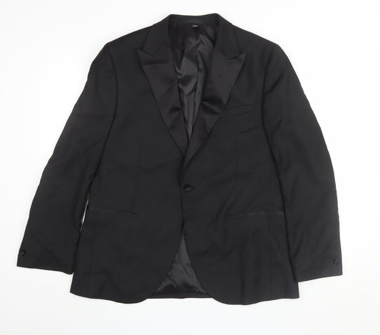 Marks and Spencer Men's Black 42S Blazer