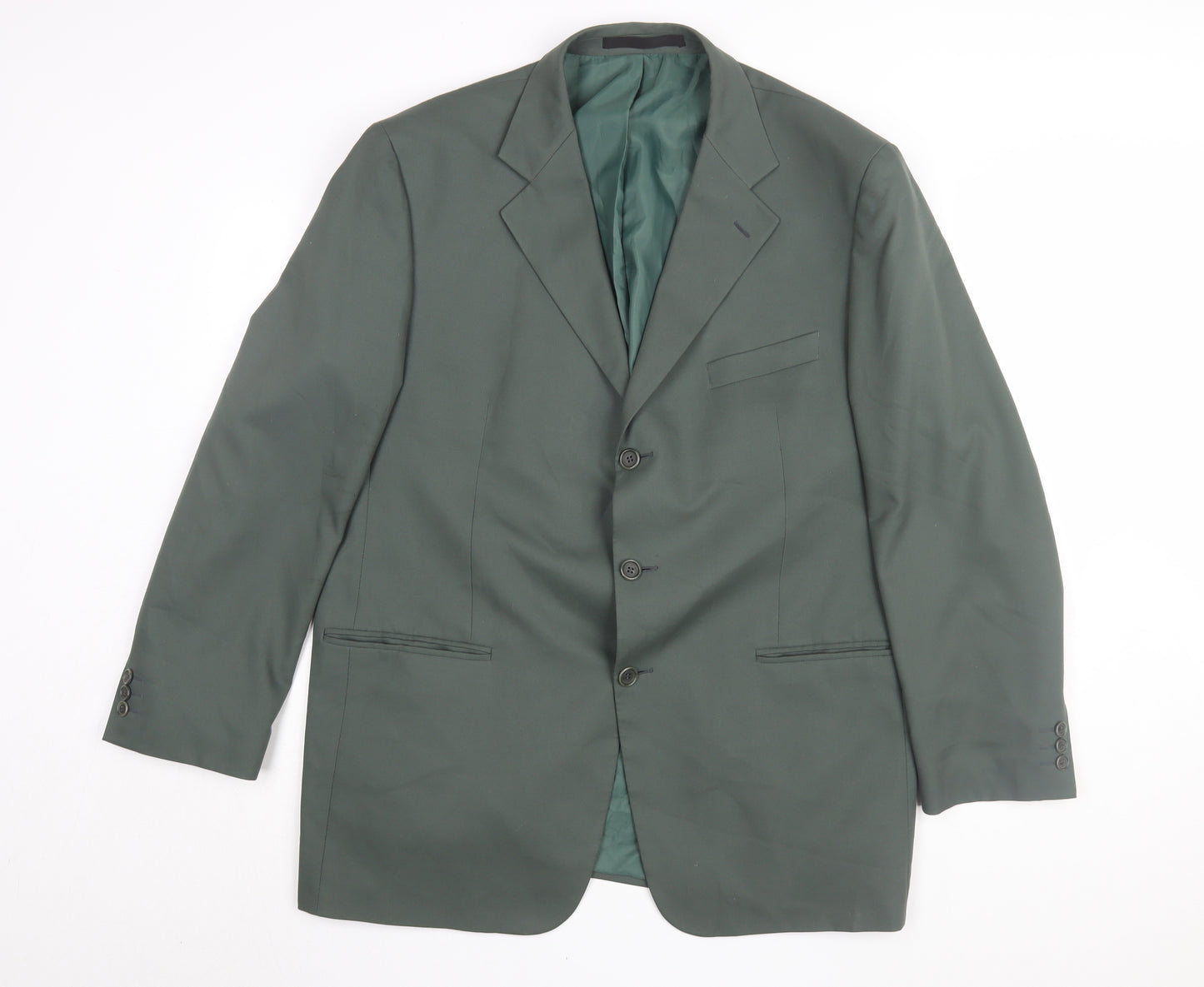 Marks and Spencer Mens Green Blazer Size 44R