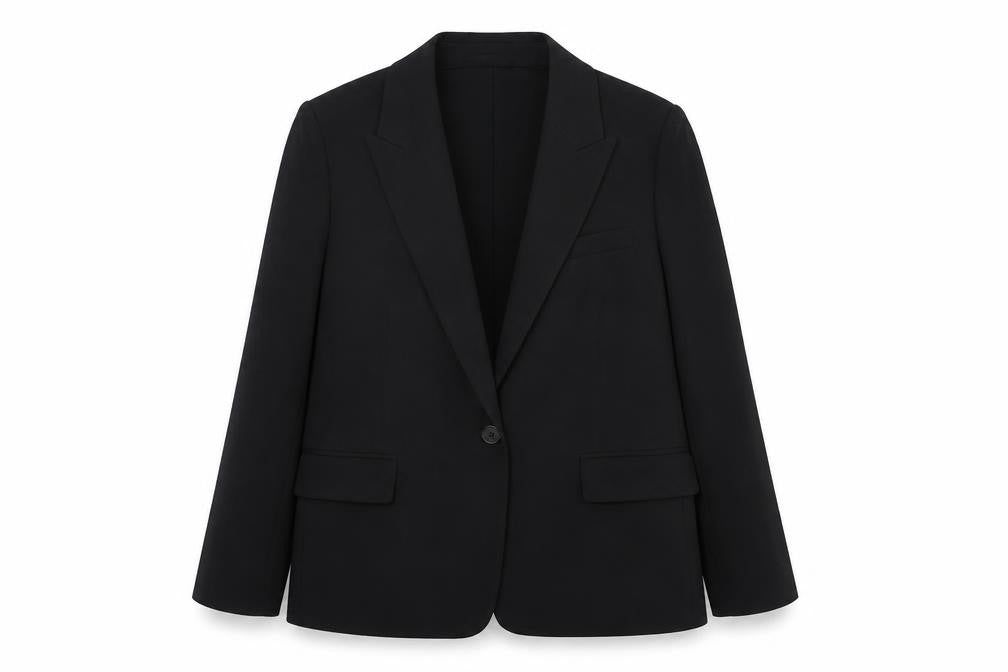 Front view of Marks & Spencer Women's Black Blazer, size 12