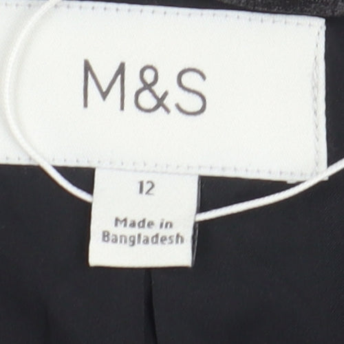 Marks and Spencer Women's Black Blazer Size 12
