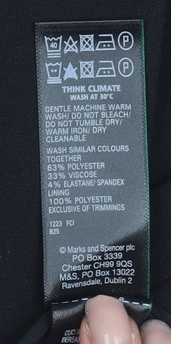 Marks and Spencer Women's Black Blazer Size 12