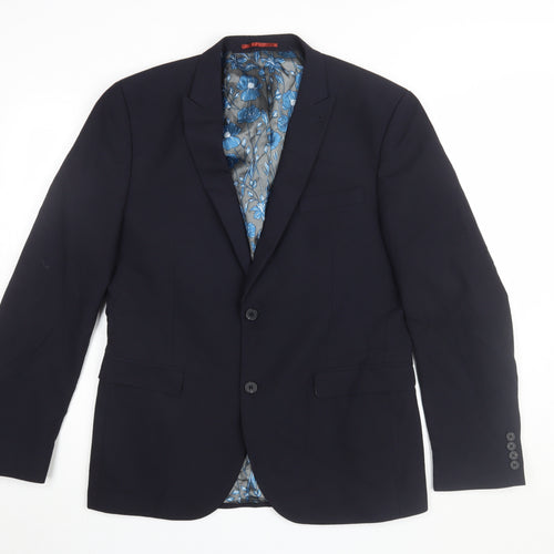 Next Men's Blue Slim Fit Blazer Size 42R