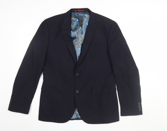 Next Men's Blue Slim Fit Blazer Size 42R