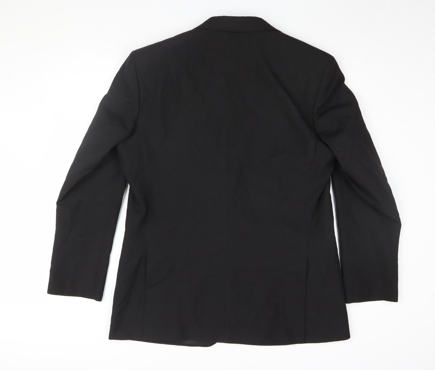 Occasions Men's Black Blazer, Regular Fit, 42R Chest