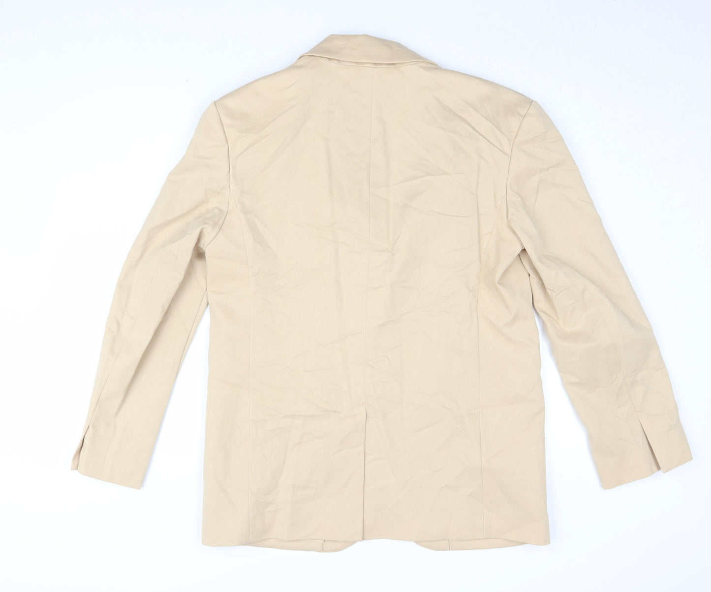 Marks and Spencer Women's Beige Suit Jacket Size 12