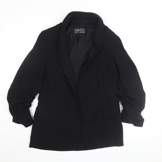 Marks and Spencer Women's Black Suit Jacket Size 8