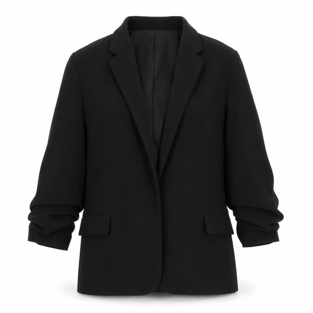 Front view of Marks & Spencer Women's Black Suit Jacket, size 8
