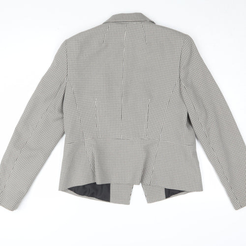 Marks and Spencer Women's Grey Houndstooth Suit Jacket