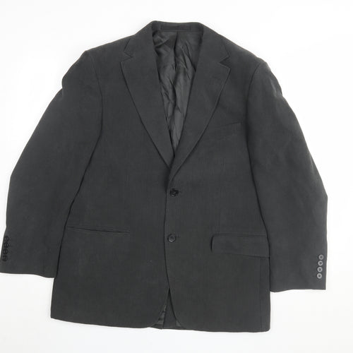 Marks and Spencer Men's Grey Blazer, Size 38S, Classic Fit
