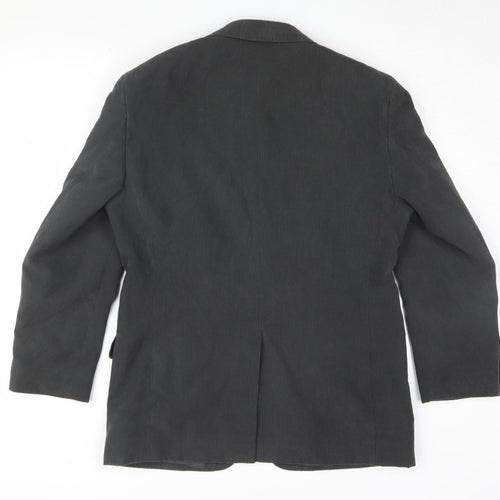 Marks and Spencer Men's Grey Blazer, Size 38S, Classic Fit