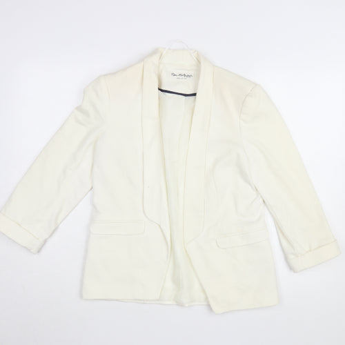 Miss Selfridge Women’s Ivory Blazer, Size 12, Excellent Condition