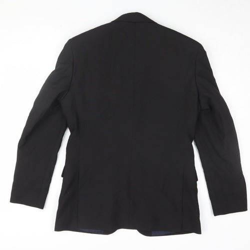 Debenhams Men's Black Regular Fit Blazer 36S