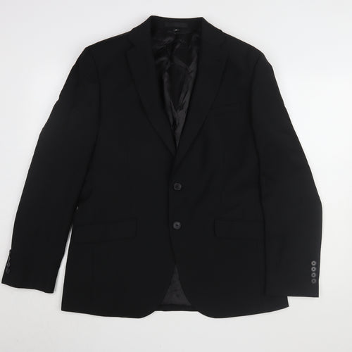 Marks and Spencer Black Men's 40R Blazer