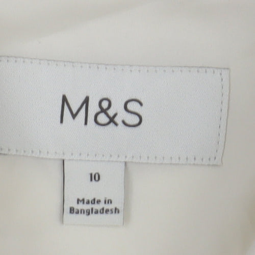 Marks and Spencer Women's Ivory Cropped Jacket