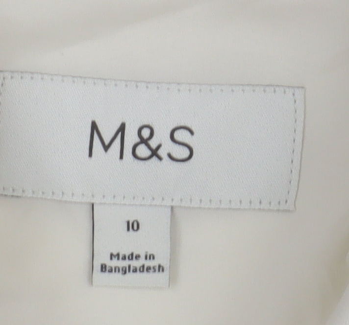 Marks and Spencer Women's Ivory Cropped Jacket