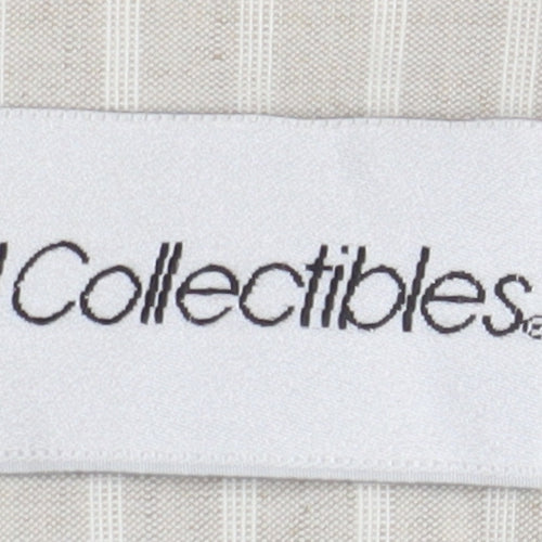 JH Collectibles Women Beige Stripe Blazer Jacket UK 14