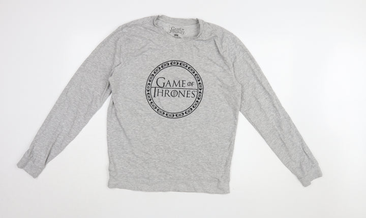 Game of Thrones Grey Unisex M Pullover Sweatshirt