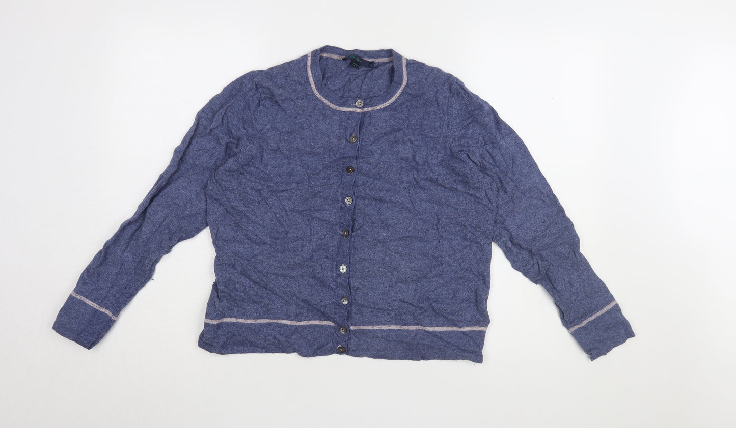 Boden Women's Blue Cardigan | Size 18 | Cotton Blend