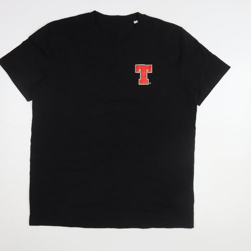 Stanley/Stella Men's Black XL Organic T-Shirt