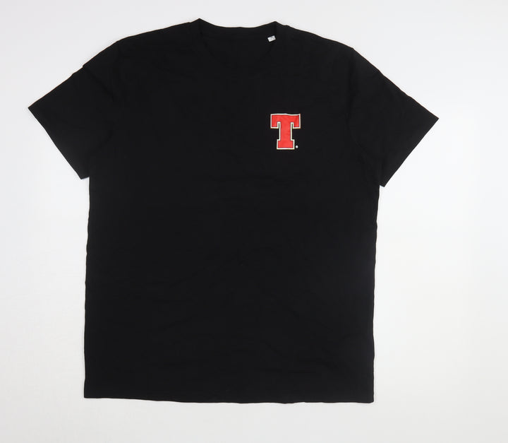 Stanley/Stella Men's Black XL Organic T-Shirt