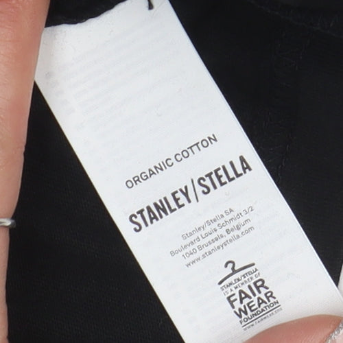 Stanley/Stella Men's Black XL Organic T-Shirt
