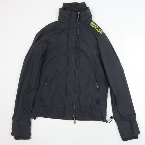 Superdry Men's Black Windbreaker Jacket