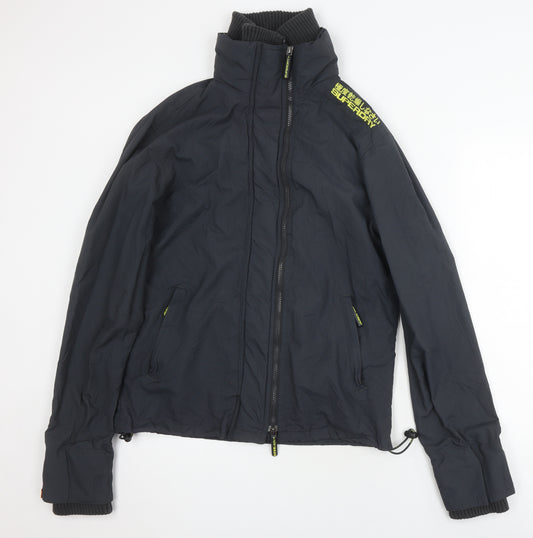 Superdry Men's Black Windbreaker Jacket