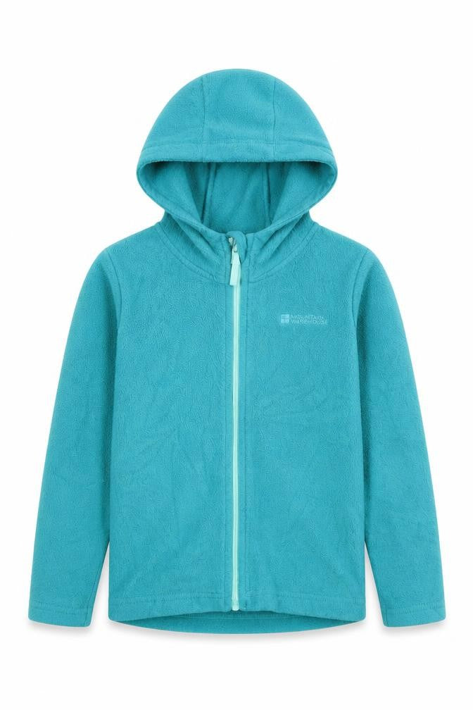 Mountain Warehouse Girls Blue Fleece Hoodie 5-6 Years