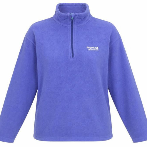 Regatta Purple Unisex Pullover Fleece Sweatshirt UK 10