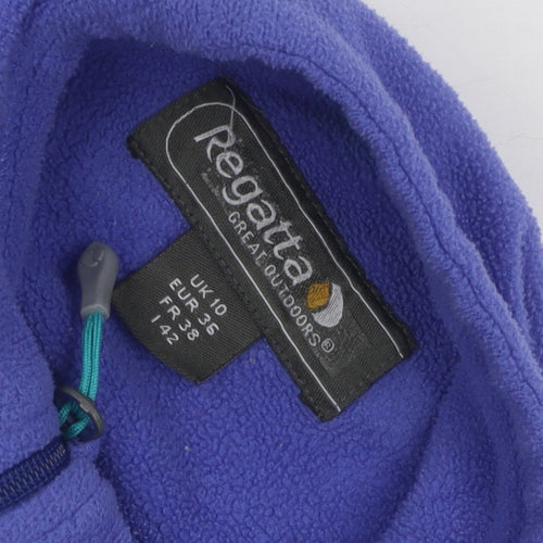 Regatta Purple Unisex Pullover Fleece Sweatshirt UK 10
