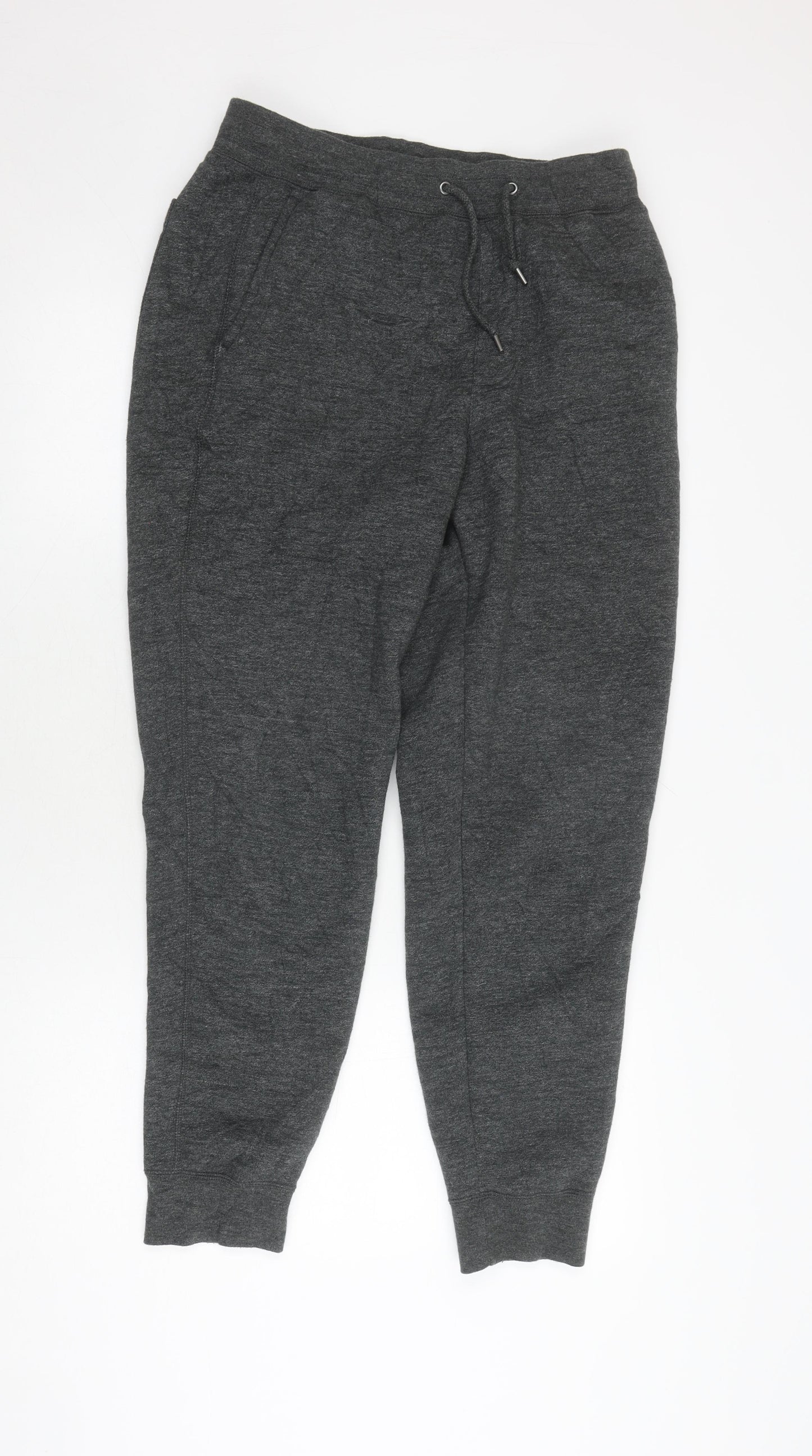 Uniqlo Men's Grey Jogger Trousers - M - Winter Comfort