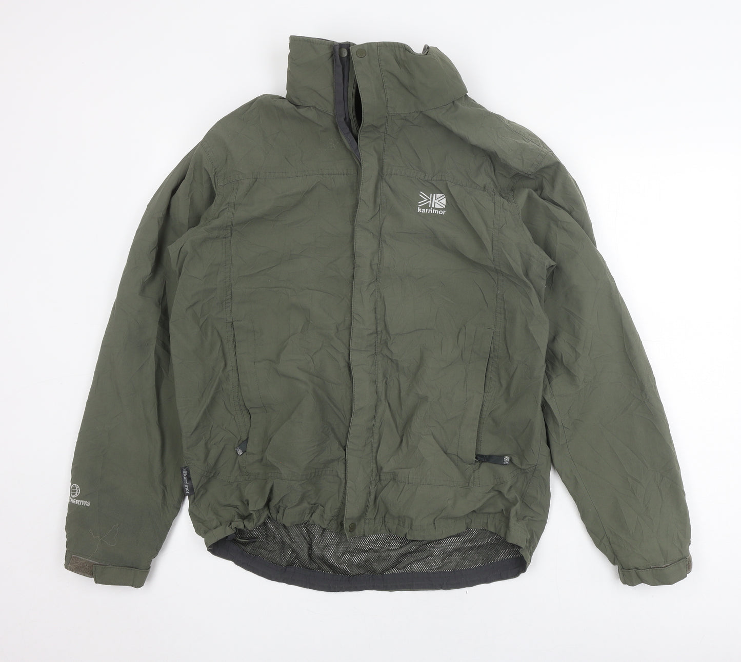 Karrimor Men's Green Windbreaker Jacket, Size M