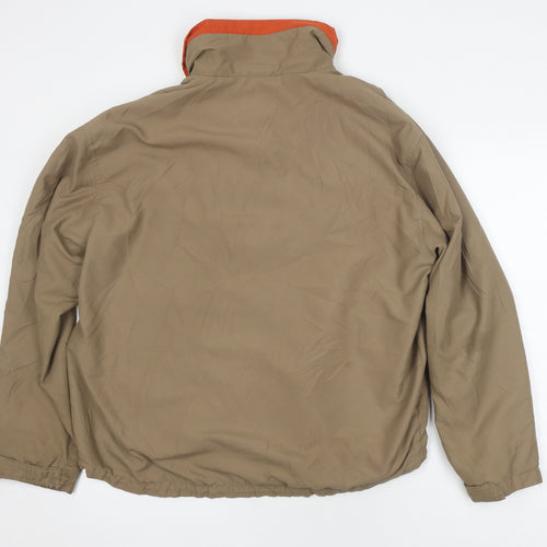 St. Bernard Men's Brown Parka Jacket M