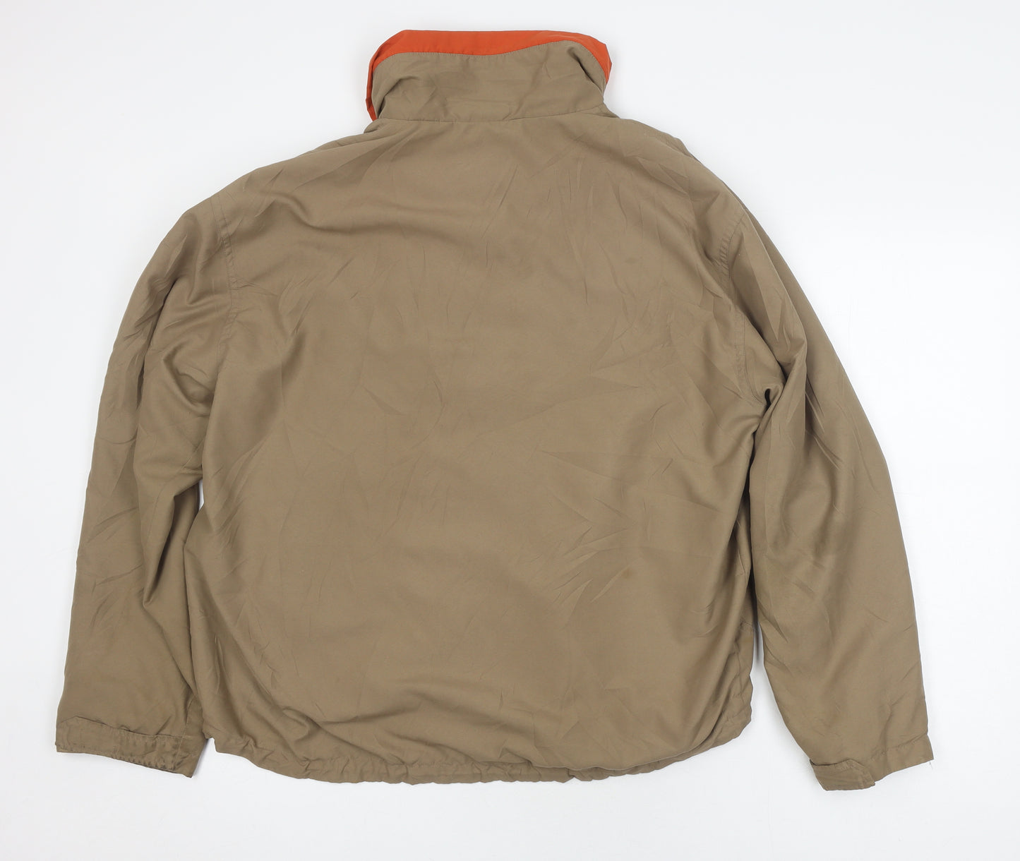 St. Bernard Men's Brown Parka Jacket M