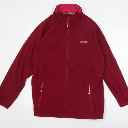 Regatta Women's Red Fleece Jacket Size 20