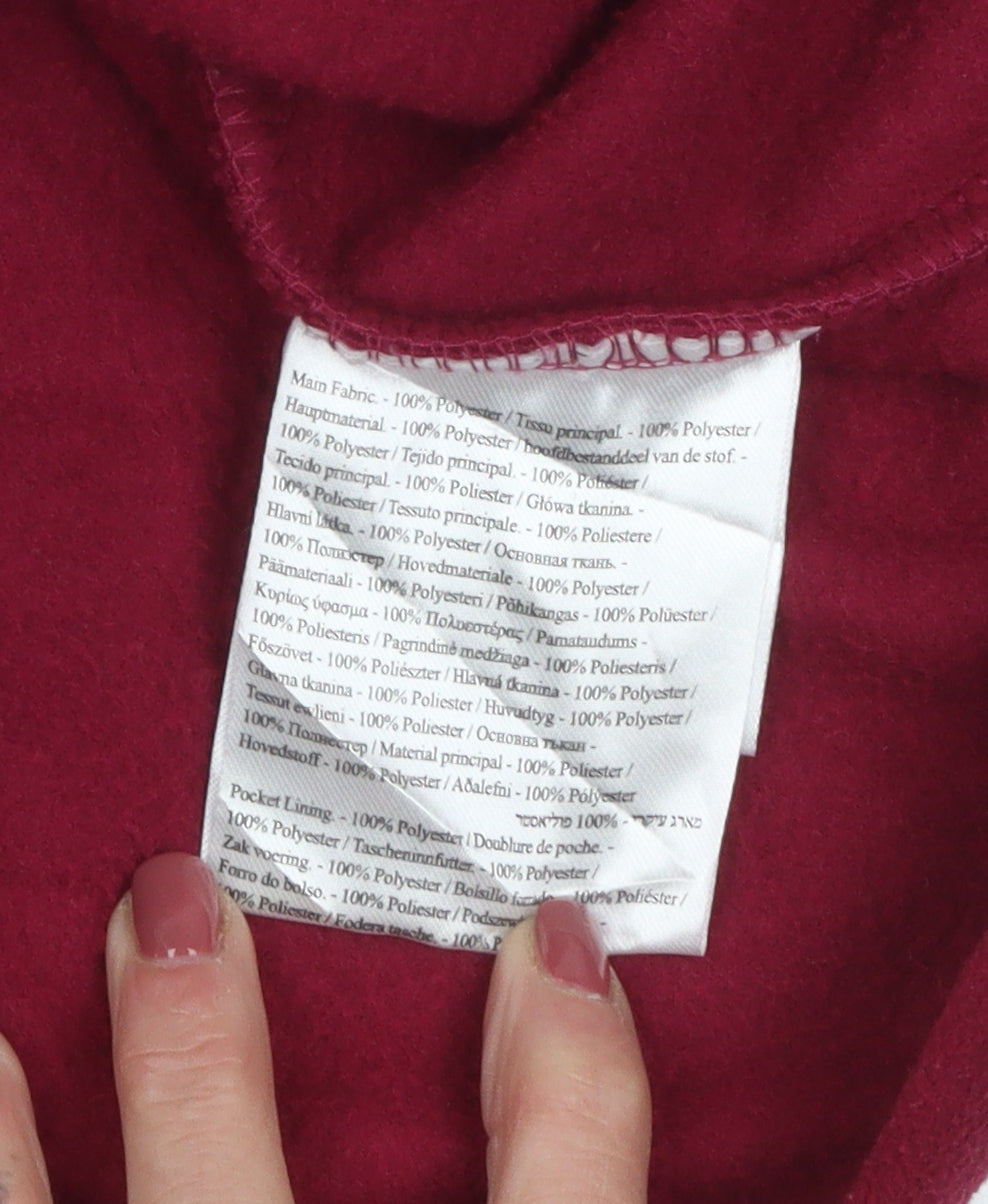 Regatta Women's Red Fleece Jacket Size 20