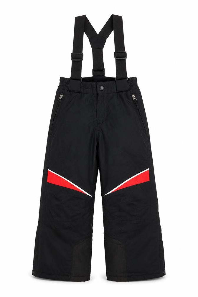 Crane Boys Black Snow Pants 4 Years Waterproof Ski Trousers