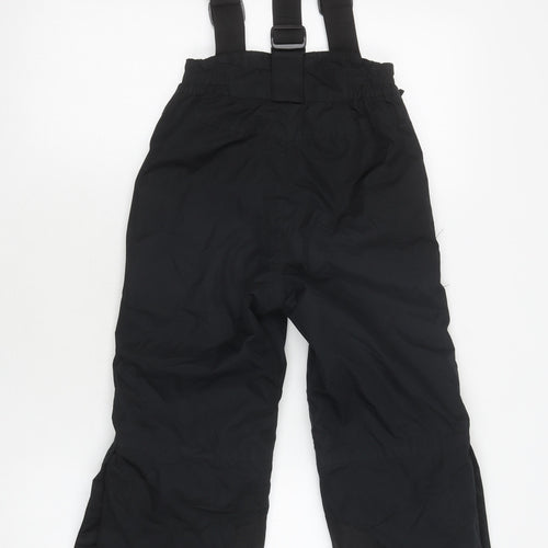 Crane Boys Black Snow Pants 4 Years Waterproof Ski Trousers