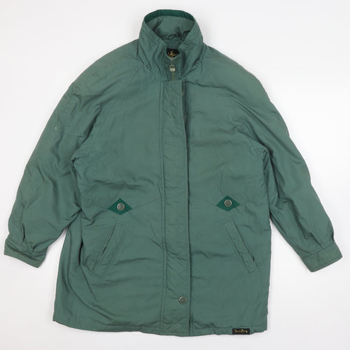 David Barry Women's Green Basic Jacket Size 14