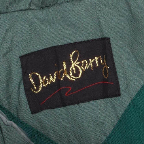 David Barry Women's Green Basic Jacket Size 14