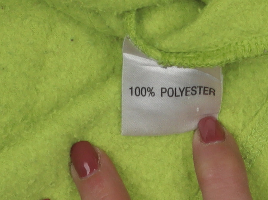 Karl Alexander Men's Green 1/2 Zip Sweatshirt L