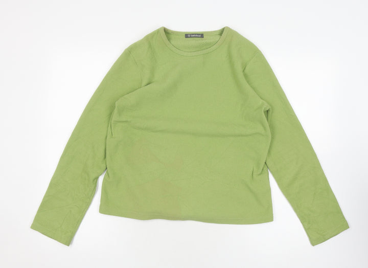 Hawkshead Green Pullover Sweatshirt Unisex Size M