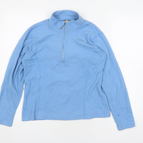 The North Face Girls Blue Fleece Pullover Sweatshirt XL