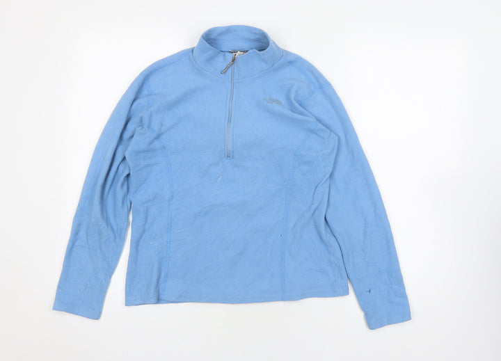 The North Face Girls Blue Fleece Pullover Sweatshirt XL