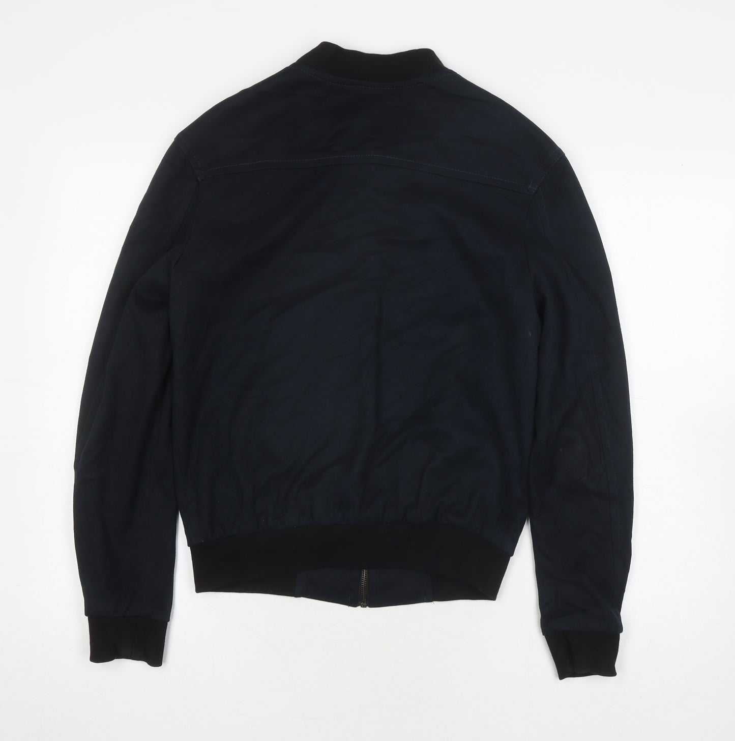 Zara Men’s Black Bomber Jacket Size S