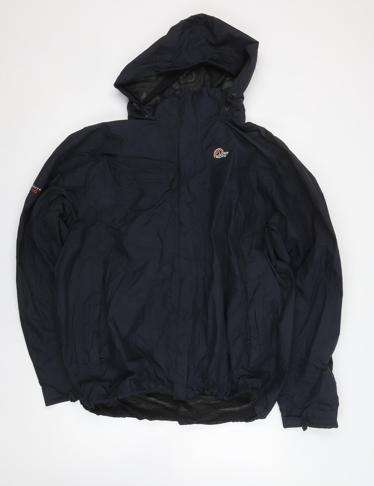 Lowe Alpine Men's Black XL Hooded Waterproof Jacket