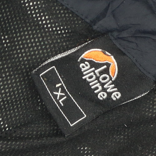 Lowe Alpine Men's Black XL Hooded Waterproof Jacket