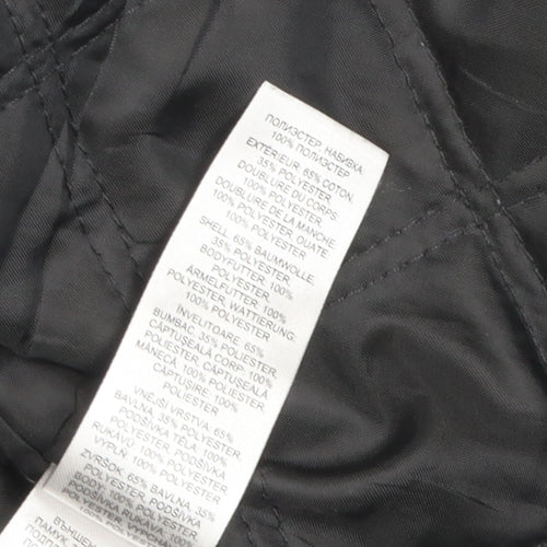 Debenhams Men's Black Field Jacket Coat L