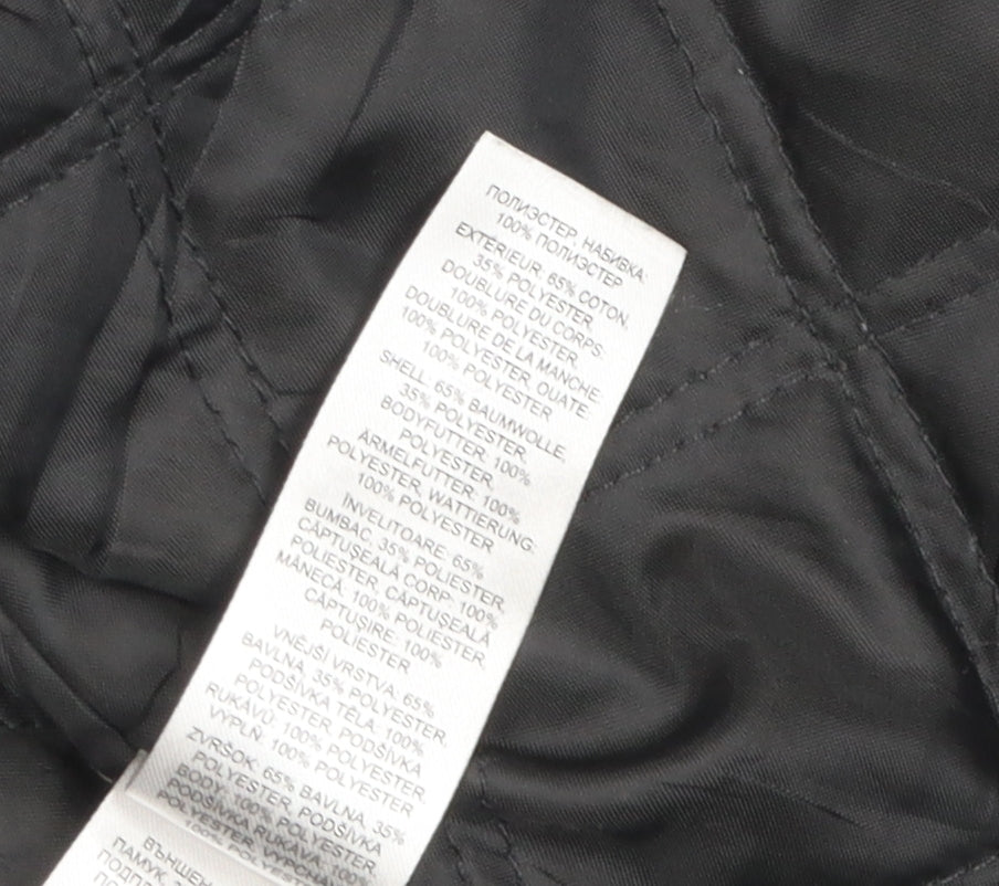 Debenhams Men's Black Field Jacket Coat L